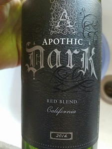 Apothic Dark Red blend 2014